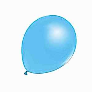 BEBEK MAVİ BALON 10 ADET