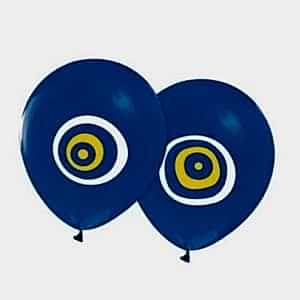 NAZAR BONCUKLU BALON 10 ADET
