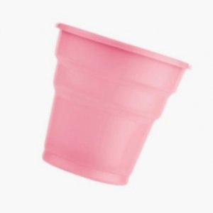 PEMBE PLASTİK BARDAK