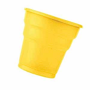 SARI PLASTİK BARDAK