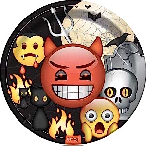 KARTON  EMOJİ KORKU TABAK