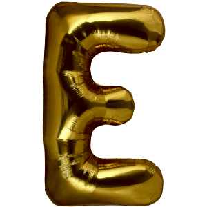E-HARF 40 INC/100 CM GOLD FOLYO BALON