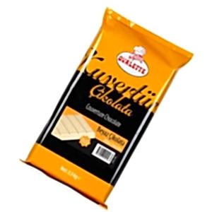 BEYAZ KUVERTÜR ÇİKOLATA 2.5 KG.