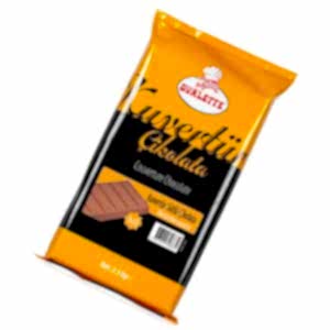 SÜTLÜ KUVERTÜR ÇİKOLATA 2.5 KG.