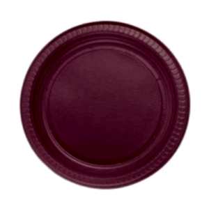 PEMBE PLASTİK TABAK