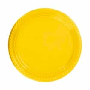 SARI PLASTİK TABAK
